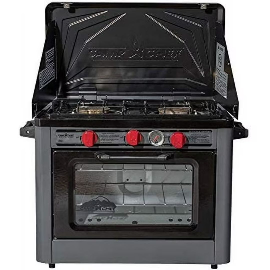 Camp Chef Deluxe Propane Outdoor Camp Oven & Stove