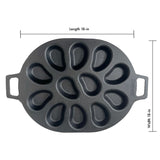 Bayou Classic Cast Iron Oyster Grill Pan