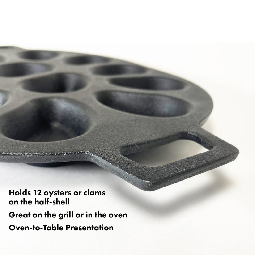 Bayou Classic Cast Iron Oyster Grill Pan
