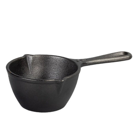 Seasoned Cast Iron Melting Pot