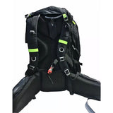 WFS Hydration Pack Combo - 70L w/ 15L Attached - Black/Neon