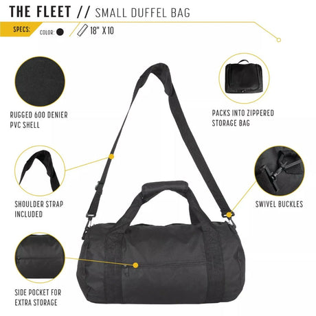 WFS Round Duffle Bag 18"x10"