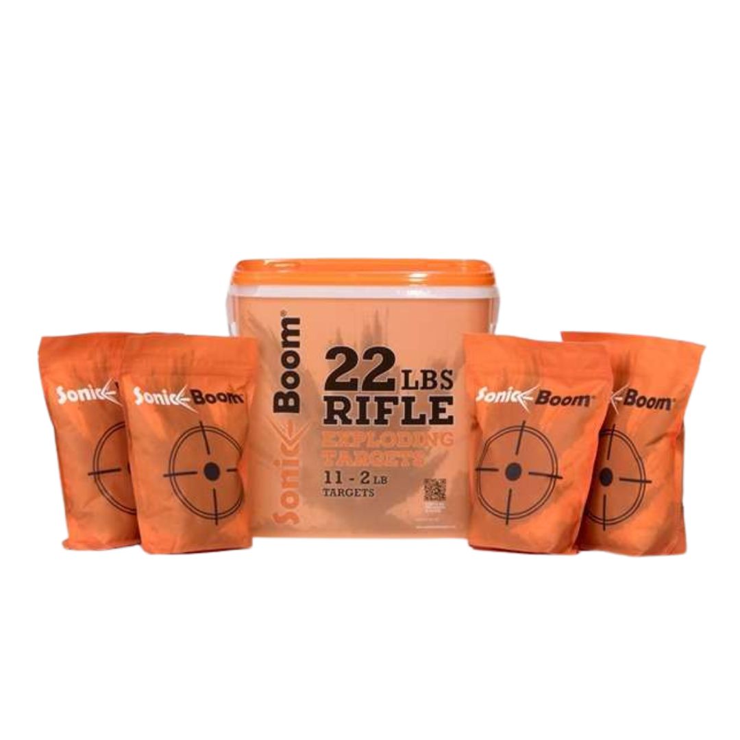 Sonic Boom 2lb Exploding Rifle Target - 11Pack Bucket