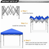 KMS Trappers Peak 10'x10' Pop-Up Canopy - White