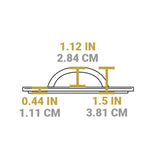 Lodge 8.25 Inch Flat Cast Iron Grill Press