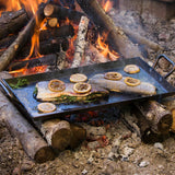 Lodge 18 x 10 Inch Seasoned Carbon Steel Griddle