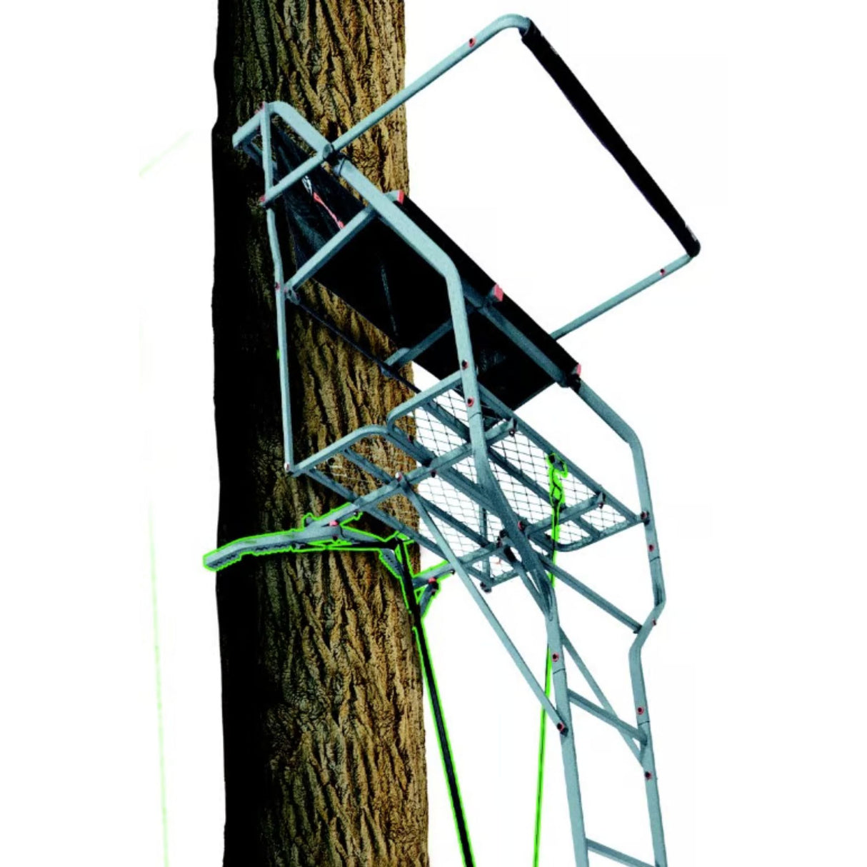Ol' Man 15' Bloodhound 2-Person Jaw & Truss Ladder Stand OT-400