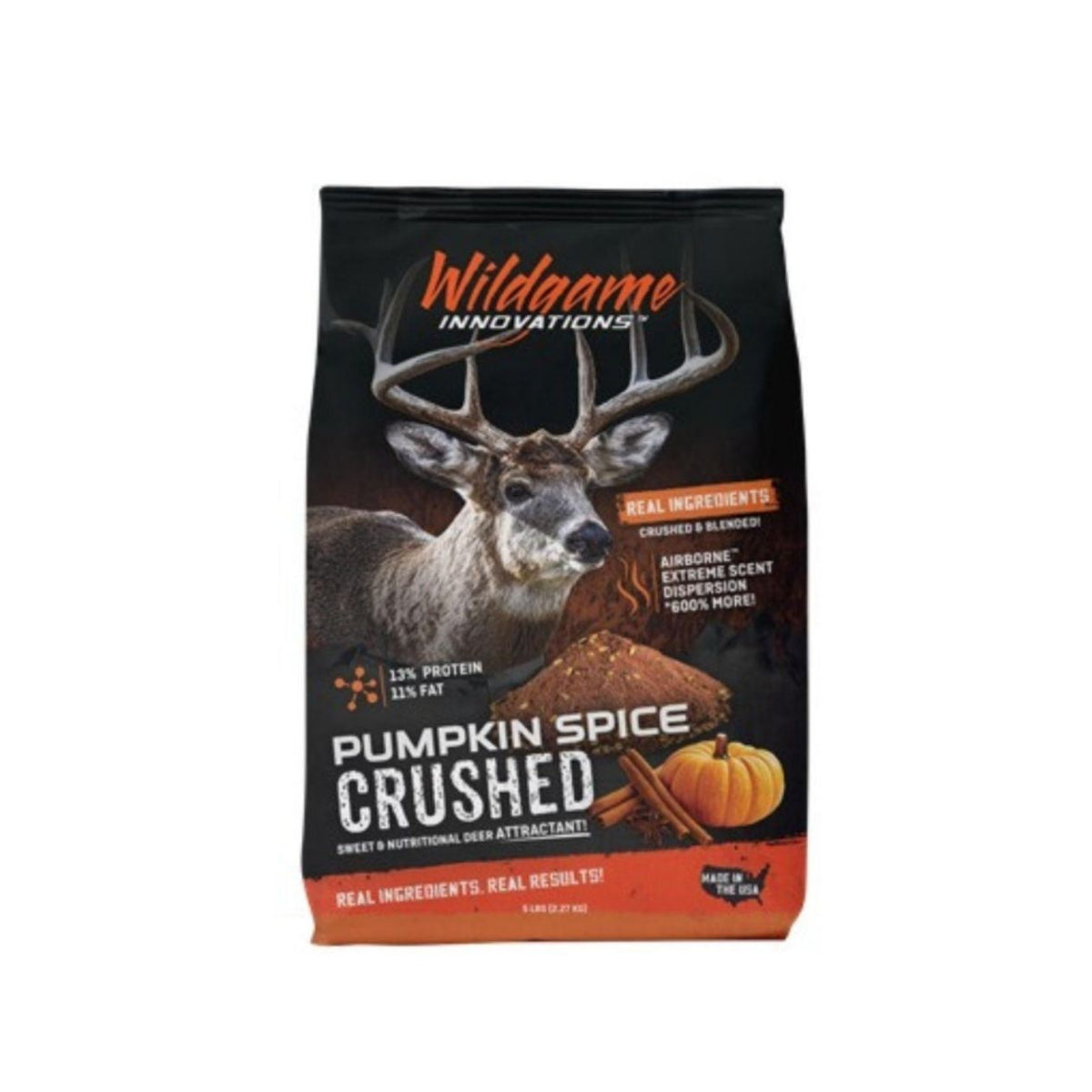 Wildgame Innovations Deer Attractant - Pumpkin Spice Crushed - 5 LB. Bag