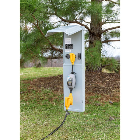 Camco RV Power Grip - Circuit Analyzer - 30AMP 18'" Dogbone 125V