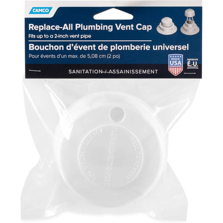 Camco RV Replace-All Plumbing Vent Cap 40034