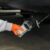 Camco RV Sewer Extender, 5in Clear Adapter