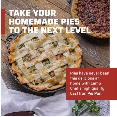 Camp Chef Cast Iron 9" Pie Pan