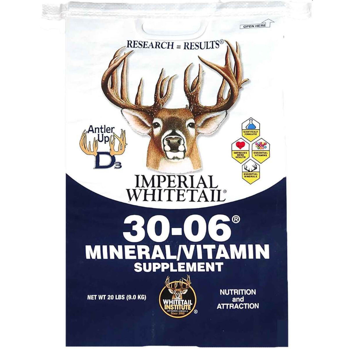 Whitetail Institute 30.06 Mineral Vitamin 20lbs