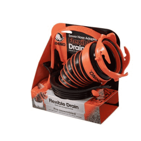 Sewer Hose Seal, Flexible 3-in-1 w/RhinoEXTREME and Handle