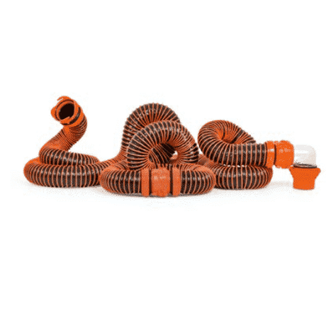 RhinoEXTREME 20' Sewer Hose Kit w/4N1,Elbow, Caps