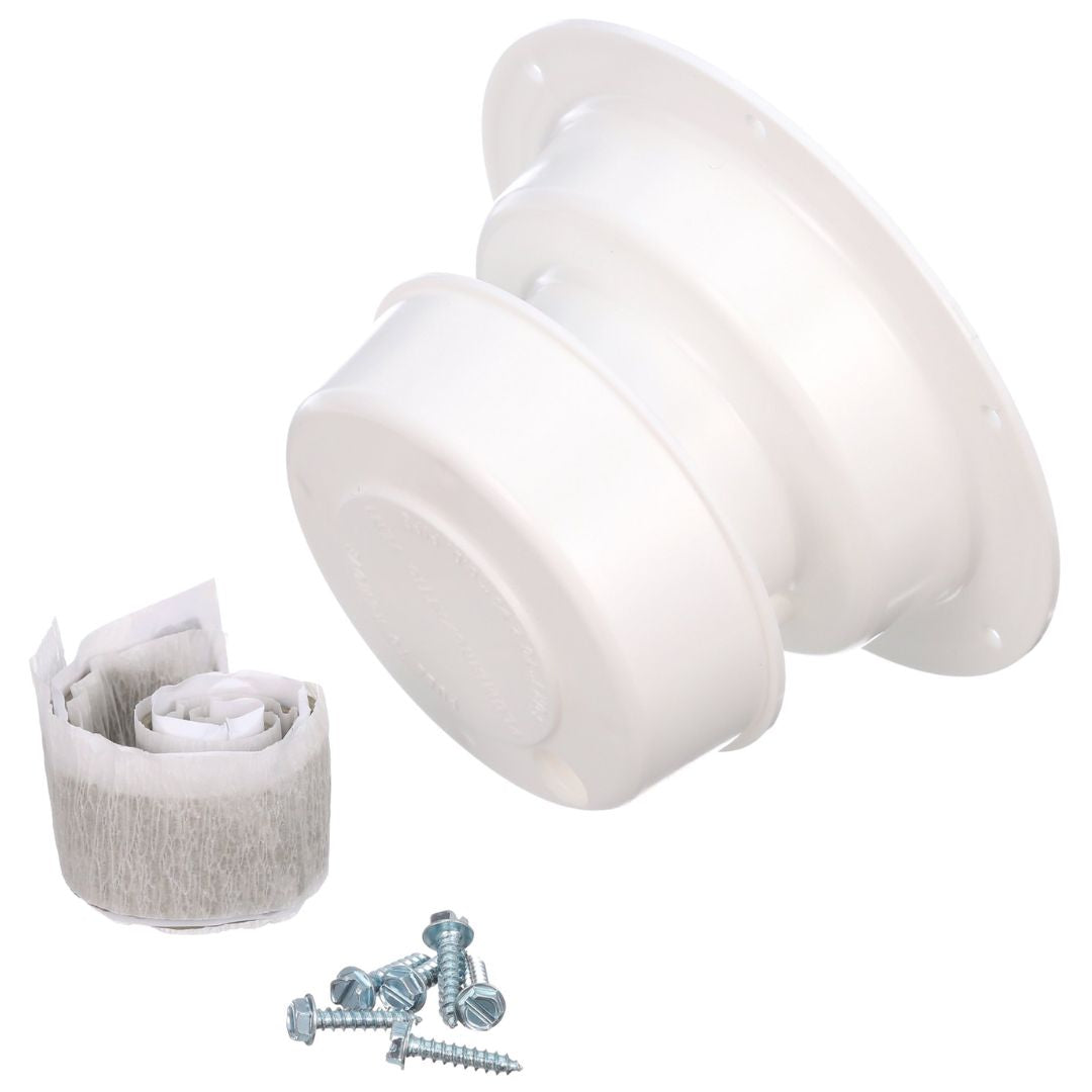 Camco RV Replace-All Plumbing Vent Kit - Polar White