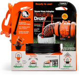 Camco RV Rhino Sewer Hose Adapter Flexible Drain