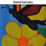 Bright and Colorful Butterfly 40-inch Windsock