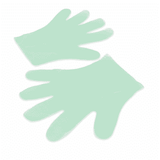 Camco Disposable Gloves - 100 CT Green