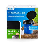 Camco Toilet Bucket Lid - Bonus 3 Pack Bags Included