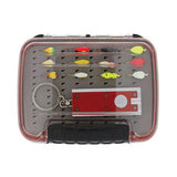 New19-Prop65-Eagle Claw Glow Jig Ice Kit With Jig Box