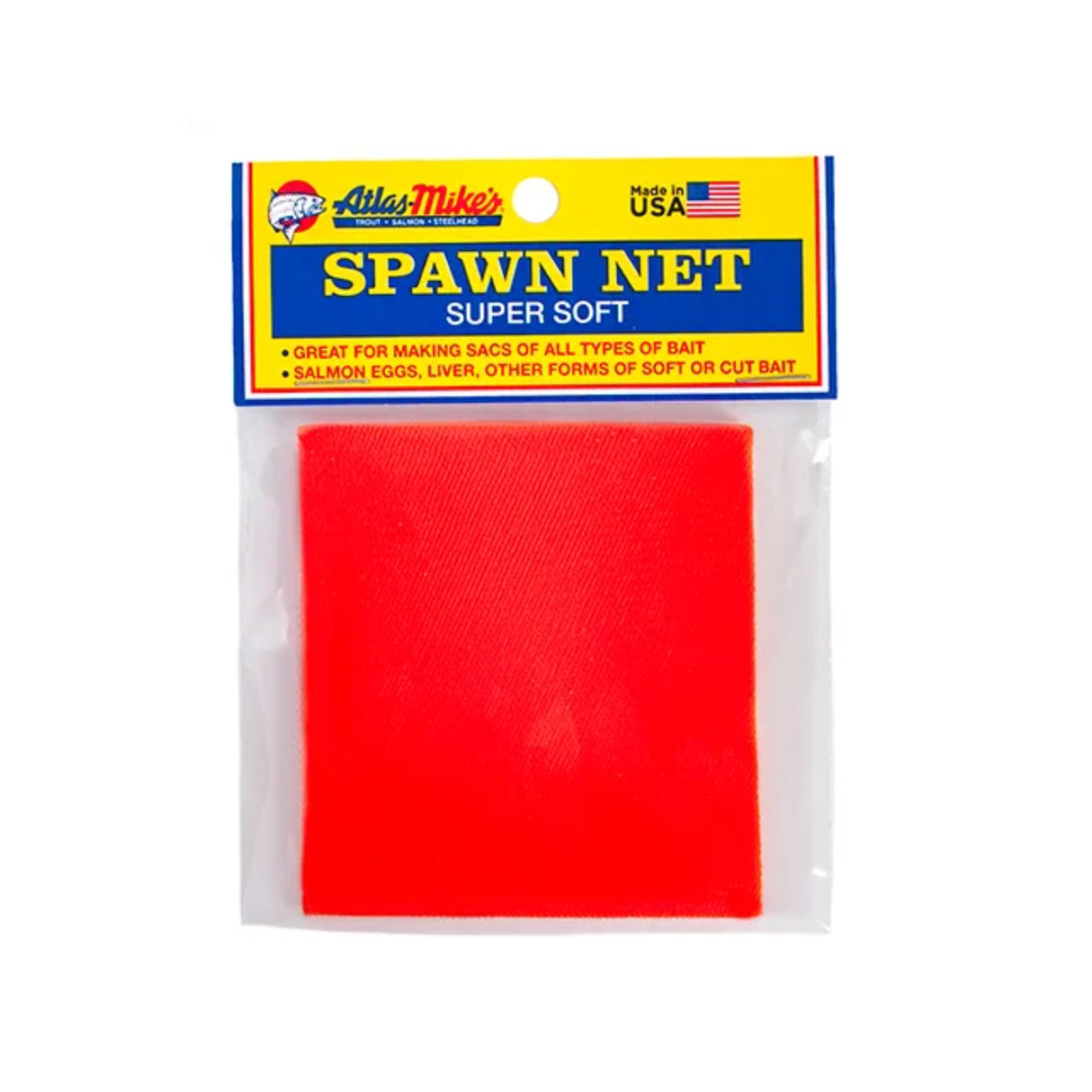 55033 Atlas Mike’s Spawn Net 3″ Squares – Orange
