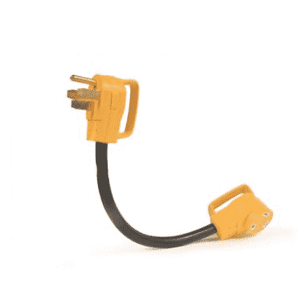 Camco RV 18" Power Grip Dogbone 50AM/30AF