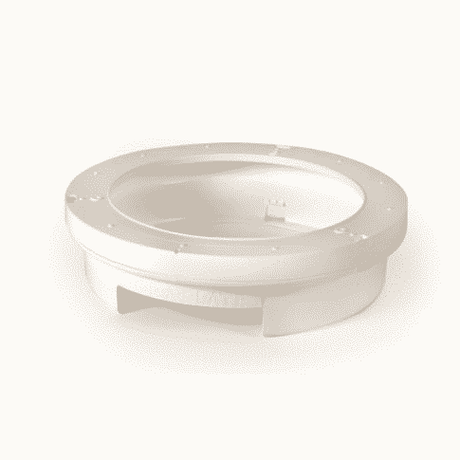 Pop-A-Plate, 9", White (E/F)