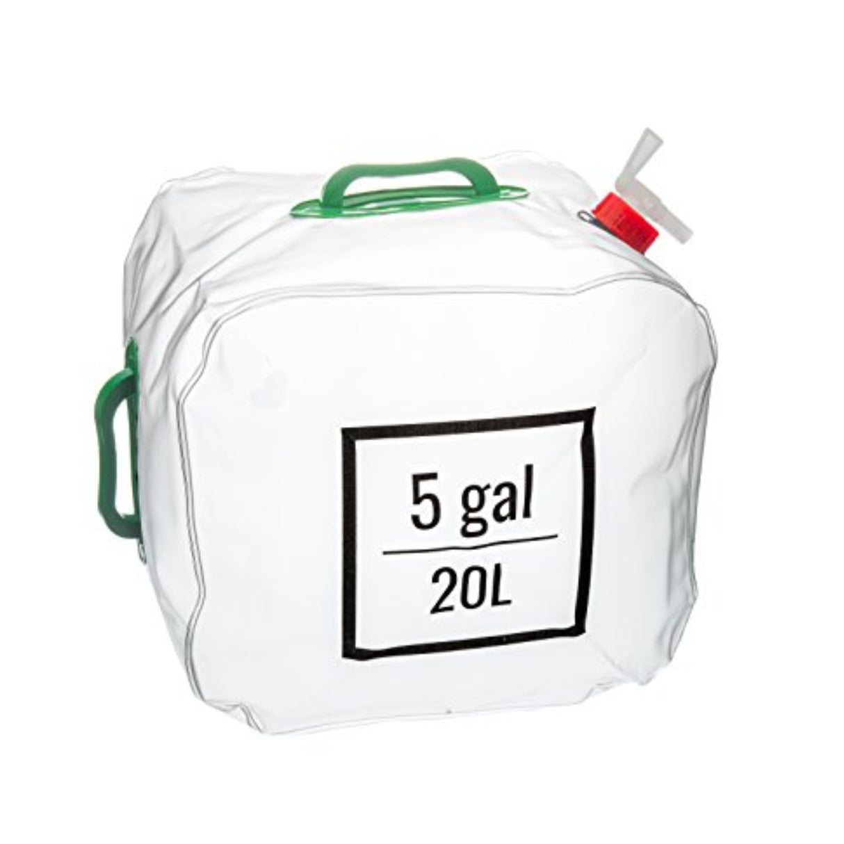 5 Gallon/20L Collapsible Water Carrier With Handle,( 9"x8"x10" Open Dim)