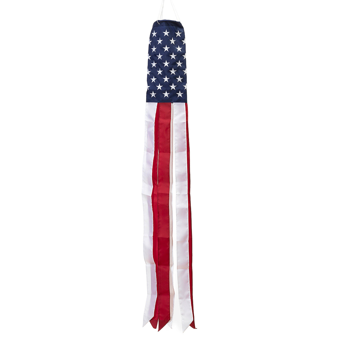 5'H Americana Windsock, Header Card w/ Poly Bag