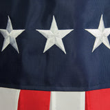 60-inch Patriotic Embroidered Windsock