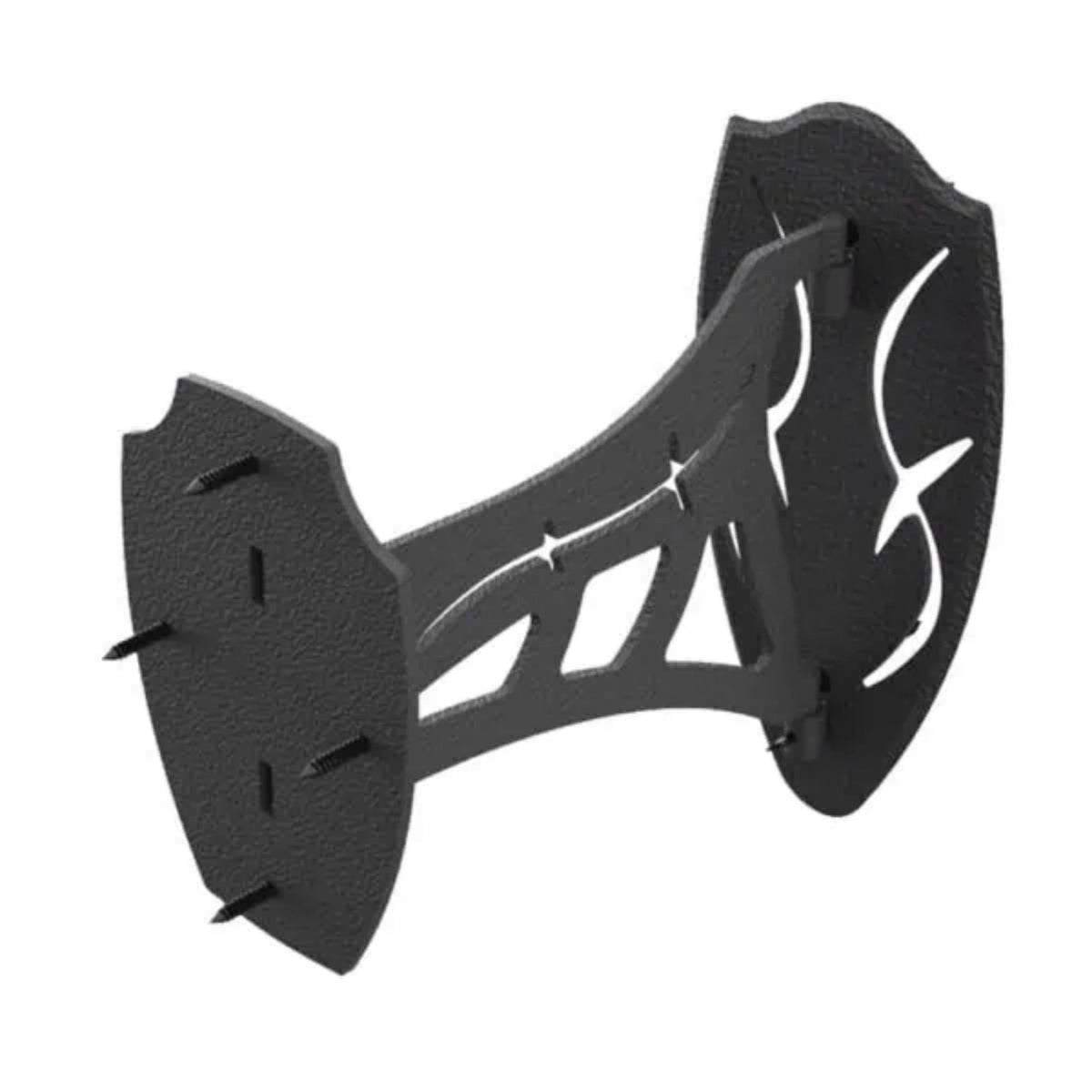 Skull Hooker Single Shoulder Mount Hanger Black SKH-SSM-BLK