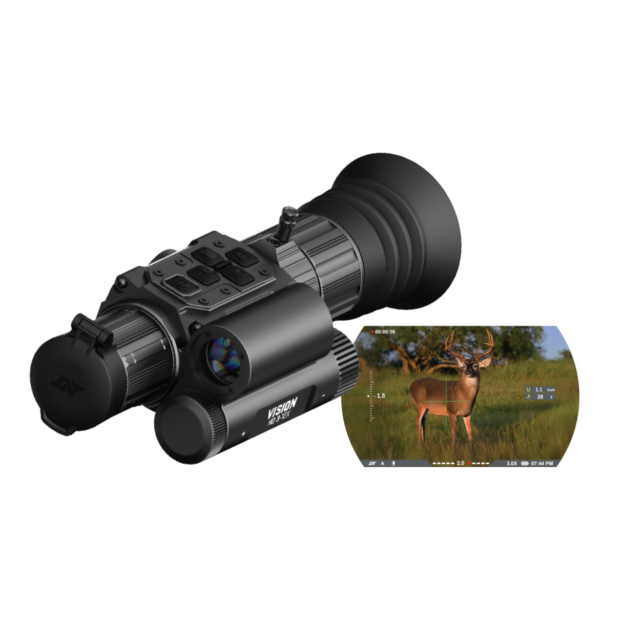 TenPoint TRX Ultra Vision Rangefinder Scope Vektra Camo