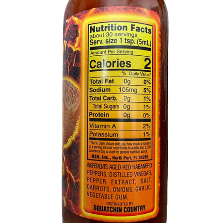 Screamin' Squatch Hot Sauce 5oz