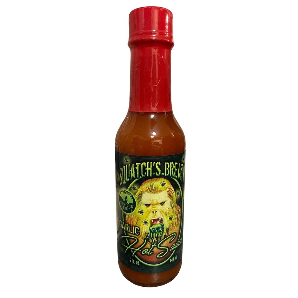 Squatch's Breath Garlic Hot Sauce 5oz