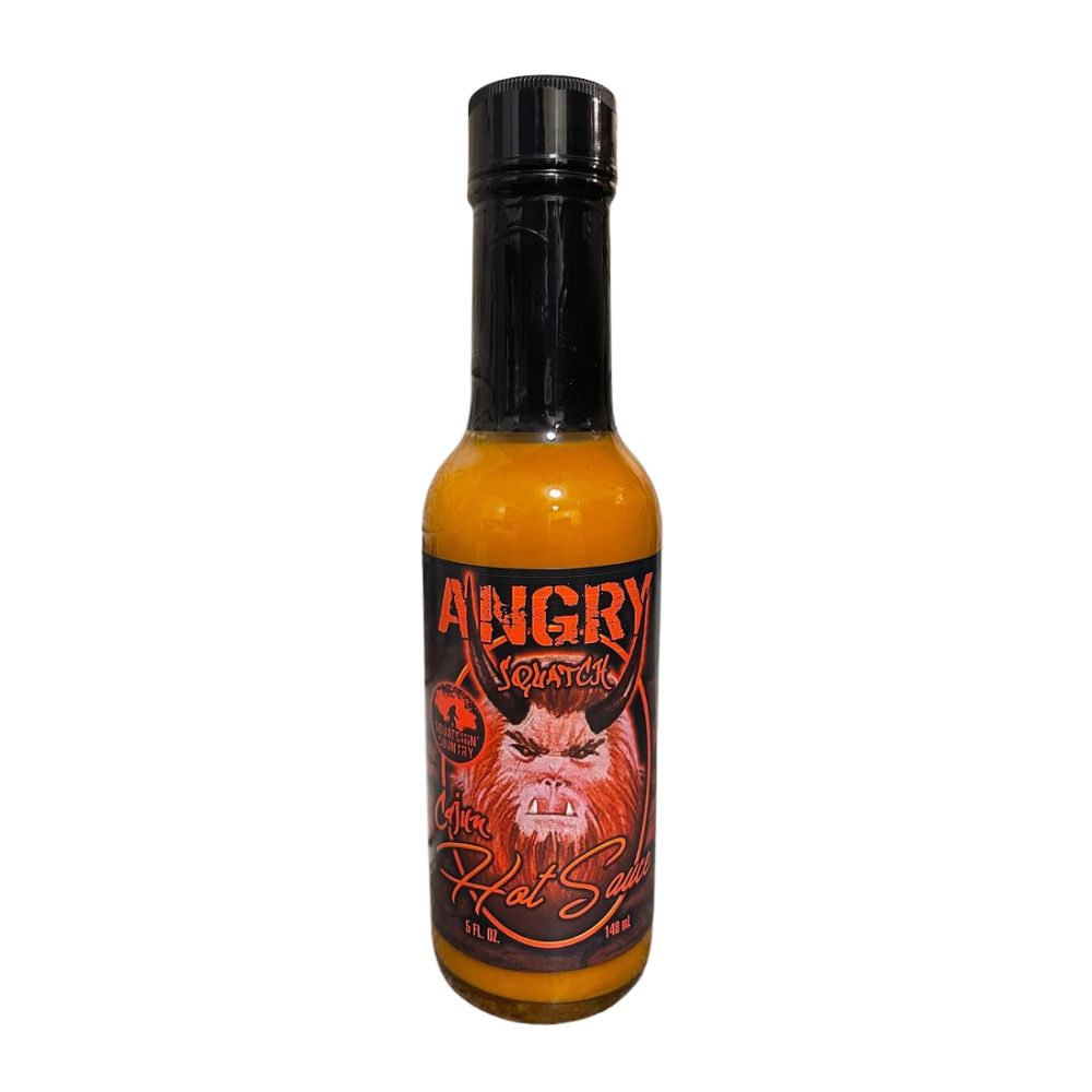 Angry Squatch Cajun Hot Sauce 5oz