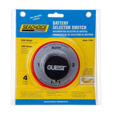 Seachoice Battery Select Switch, 4 Positions 1/2/Both/Off, 5-1/2 in x 2-5/8in