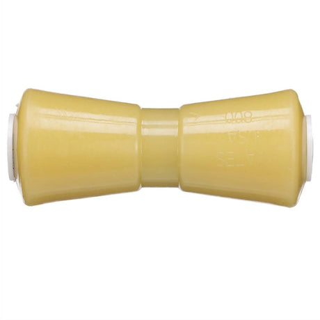 Seachoice Non-Marking TP Yellow Rubber Keel Roller w/ 5/8in ID Hole, 12in