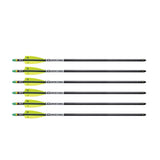 Tenpoint Center Punch EVO X  Alpha Nock 20" Carbon Crossbow Bolts- 6pk