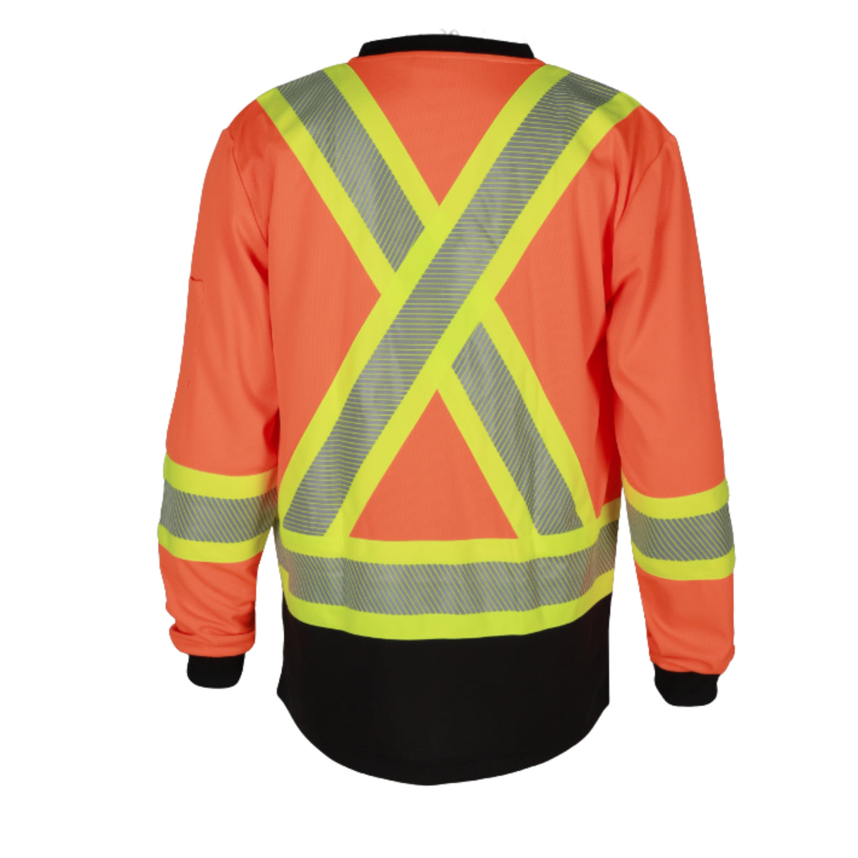 NKE L/S X-Back Orange/Blk