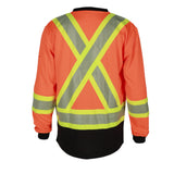 NKE L/S X-Back Orange/Blk