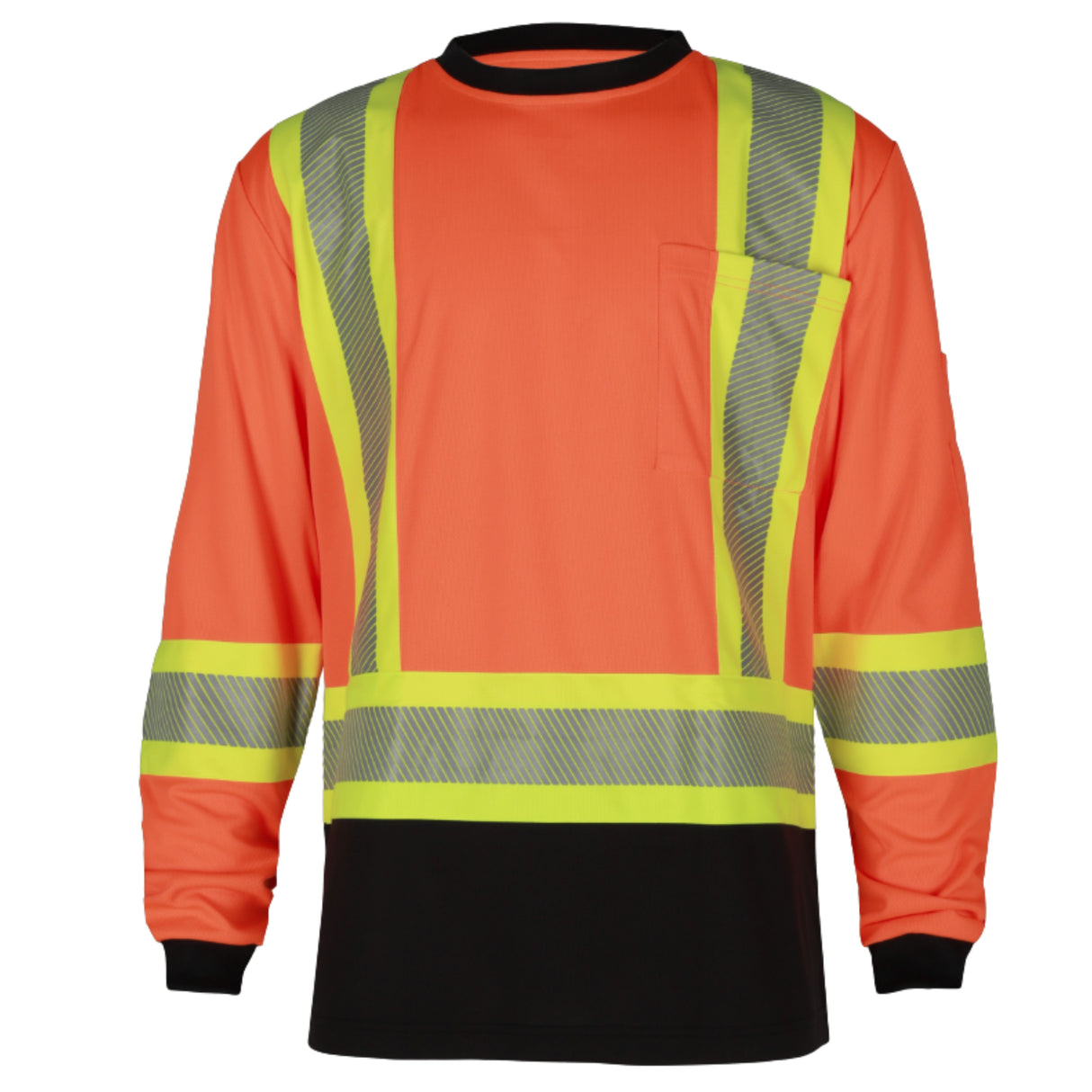 NKE L/S X-Back Orange/Blk