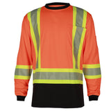 NKE L/S X-Back Orange/Blk