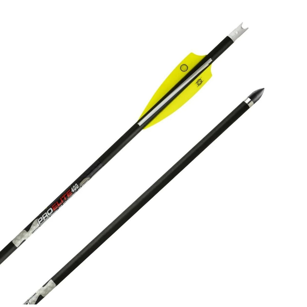 Tenpoint Pro Elite 400 Carbon Arrows, 20", W/Alpha-Nocks .003"