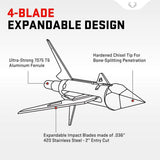 TenPoint Broadhead-Nemesis (4 Blade X-Mag) HEA-804.3