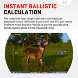 TenPoint Vision HD 3-12X Digital Rangefinding Crossbow Scope