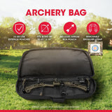 SKB Archery Bag, Black, 41"x 19", 10 Accessories Pockets