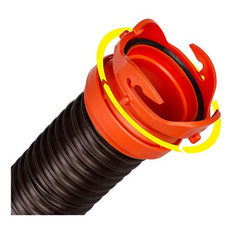Camco RV Rhinoflex 5' Sewer Hose Extension W/ Swivel Bayonet & Lug