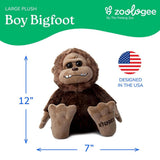Wild Onez Bigfoot Boy LG 12" Plush