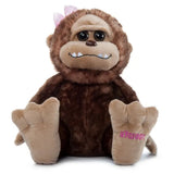 Wild Onez Bigfoot Girl LG 12" Plush